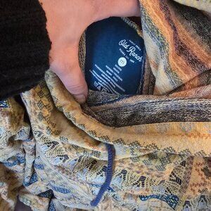 Boutique-purchase cowl neck shirt (unisex)